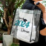 Celebrate New Beginnings – Custom Clear Graduation Tote Bag – For Proud Class of 2024 Graduates and Loved Ones - Image 7