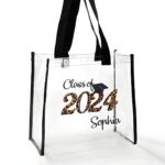 Custom graduation tote bag for Class of 2024