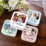 Treasure Her Story – Vintage Birth Flower Jewelry Box with Photo & Name – A Cherished Keepsake for Mom and Bridesmaids - Image 5