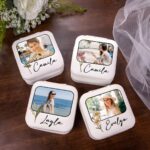 Treasure Her Story – Vintage Birth Flower Jewelry Box with Photo & Name – A Cherished Keepsake for Mom and Bridesmaids - Image 6