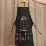 Celebrate His Culinary Passion – Custom BBQ Apron for Dad & Grandpa’s Family Gatherings - Image 2