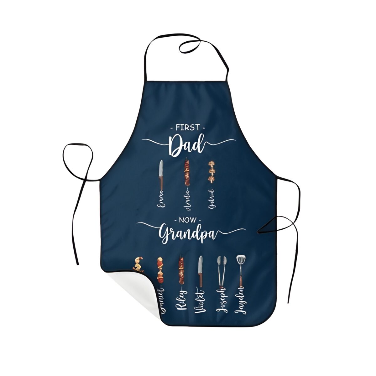 Custom BBQ apron for Dad at family gatherings