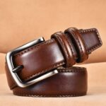 Carry Their Love Close – Custom Engraved Leather Belt for Dad and Grandpa's Special Moments - Image 12