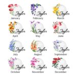 Carry Your Story – Personalized Birth Flower Golf Jewelry Box – For Her Special Moments on the Green - Image 8