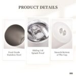 Celebrate Dedication with a Personalized Nurse Tumbler – Custom Watercolor Birth Flower & Stethoscope Design in Stainless Steel - Image 7