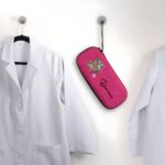 Protect Your Stethoscope in Style with a Personalized Birth Flower Case – Custom EVA Travel Pouch with Mesh Bag for Medical Professionals - Image 5