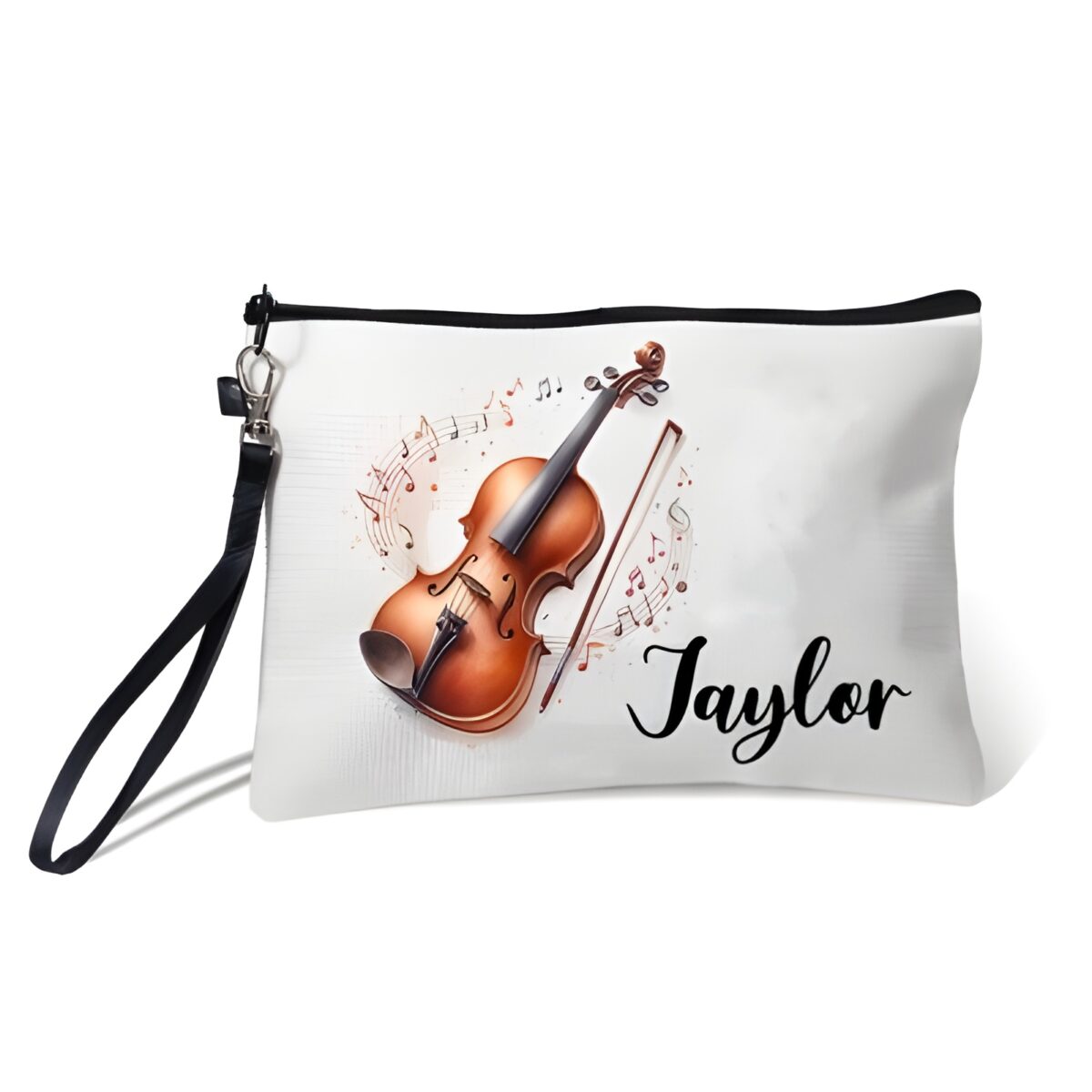 Custom musician cosmetic pouch for music lovers