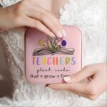 Nurture Their Legacy – Birth Flower Jewelry Box for Cherished Teachers – A Timeless Tribute on Teacher’s Day - Image 4