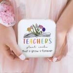 Nurture Their Legacy – Birth Flower Jewelry Box for Cherished Teachers – A Timeless Tribute on Teacher’s Day - Image 6