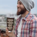 Carry Their Love Close – Custom Papa Bear Travel Tumbler – For Dad and Grandpa’s Everyday Moments - Image 7