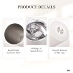 Carry Their Love Close – Custom Papa Bear Travel Tumbler – For Dad and Grandpa’s Everyday Moments - Image 8