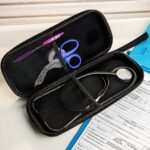 Personalized Birth Flower Medical Stethoscope Box – Lightweight Protective Case with Mesh Bag for Nurses and Doctors - Image 2