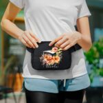 Celebrate New Beginnings – Custom Name Graduation Waist Belt Bag – For Her Special Journey - Image 2