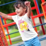 Celebrate New Beginnings – Custom Name & Initial Cotton Tee – For Kids' Special School Days - Image 5