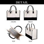 Personalized Nurse Canvas Tote Bag – Large Capacity Medical Work Bag with Custom Name and Occupation - Image 8