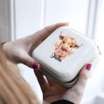 Carry Your Story Close – Birth Flower & Highland Cow Jewelry Box – For Women Who Treasure Every Moment - Image 5