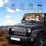 Celebrate Your Unbreakable Bond – Custom Pet & Owner Car Sunshade – For Every Road Trip with Your Furry Friend - Image 7