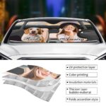 Celebrate Your Unbreakable Bond – Custom Pet & Owner Car Sunshade – For Every Road Trip with Your Furry Friend - Image 8