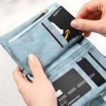 Embrace Your Story – Custom Birth Flower Pencil Bow Wallet with Wrist Strap – For Her, Mom, or Grandma’s Special Day - Image 5