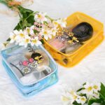 Personalized Birth Flower Clear Makeup Bag – PVC Travel Cosmetic Pouch with Zipper for Teachers and Everyday Use - Image 6