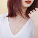 Embrace Your Story – Sideways Initial Necklace in Rose Gold – A Cherished Keepsake for Every Day - Image 6