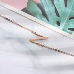 Embrace Your Story – Sideways Initial Name Necklace – A Timeless Treasure for Her - Image 4