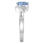 Embrace Eternal Devotion – Heart Gemstone Promise Ring – A Symbol for Your Forever - Image 4