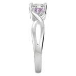 Embrace Eternity – Three-Stone Infinity Promise Ring – A Timeless Symbol of Love and Commitment - Image 4