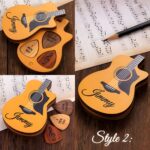 Strum Your Story – Handcrafted Wooden Guitar Pick Set with Case – For the Soulful Music Lover - Image 5