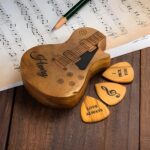 Strum Your Story – Custom Wooden Guitar Picks with Keepsake Box – For the Music Lover in Your Life - Image 3
