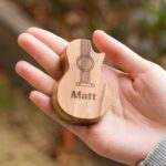 Strum Your Story – Custom Photo Engraved Wooden Guitar Picks with Elegant Case – For Music Lovers and Meaningful Moments - Image 11