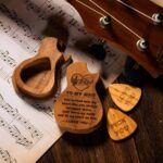Strum Your Story – Custom Photo Engraved Wooden Guitar Picks with Elegant Case – For Music Lovers and Meaningful Moments - Image 8