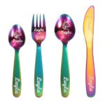 Custom unicorn cutlery set for joyful mealtime magic