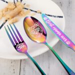 Embrace Her Strength – Custom Mama Bear Cutlery Set – A Loving Tribute for Mom - Image 4