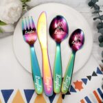 Delight in Every Bite – Custom Kids' Cutlery Set – For Magical Mealtimes and Little Explorers - Image 9