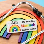 Connect and Inspire – Custom Name Badge with Heartfelt Symbols – For Meaningful Workplace Moments - Image 3