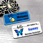 Connect and Inspire – Custom Name Badge with Heartfelt Symbols – For Meaningful Workplace Moments - Image 4