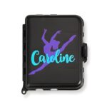 Custom dance pose hair pins case for dancers