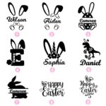 Make Mealtime Fun with a Personalized Bunny Easter Cutlery Set – Colorful Stainless-Steel Fork, Spoon & Knife for Kids’ Baskets - Image 8