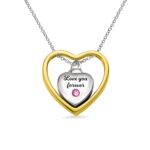 Hold Their Memory Close – Double Heart Ashes Urn Necklace – A Tender Tribute for Loved Ones - Image 2