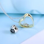 Hold Their Memory Close – Double Heart Ashes Urn Necklace – A Tender Tribute for Loved Ones - Image 4