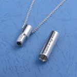 Carry Their Memory Close – Engraved Sterling Silver Urn Necklace – A Tender Tribute for Healing Hearts - Image 2