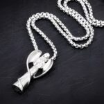 Carry Their Light – Guardian Angel Memorial Urn Necklace – A Tender Embrace for Loved Ones Near and Far - Image 3