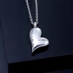 Carry Eternal Love – Heart-Shaped Memorial Necklace – For Cherished Memories and Healing Hearts - Image 2