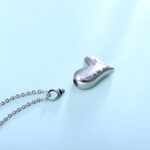 Carry Eternal Love – Heart-Shaped Memorial Necklace – For Cherished Memories and Healing Hearts - Image 3