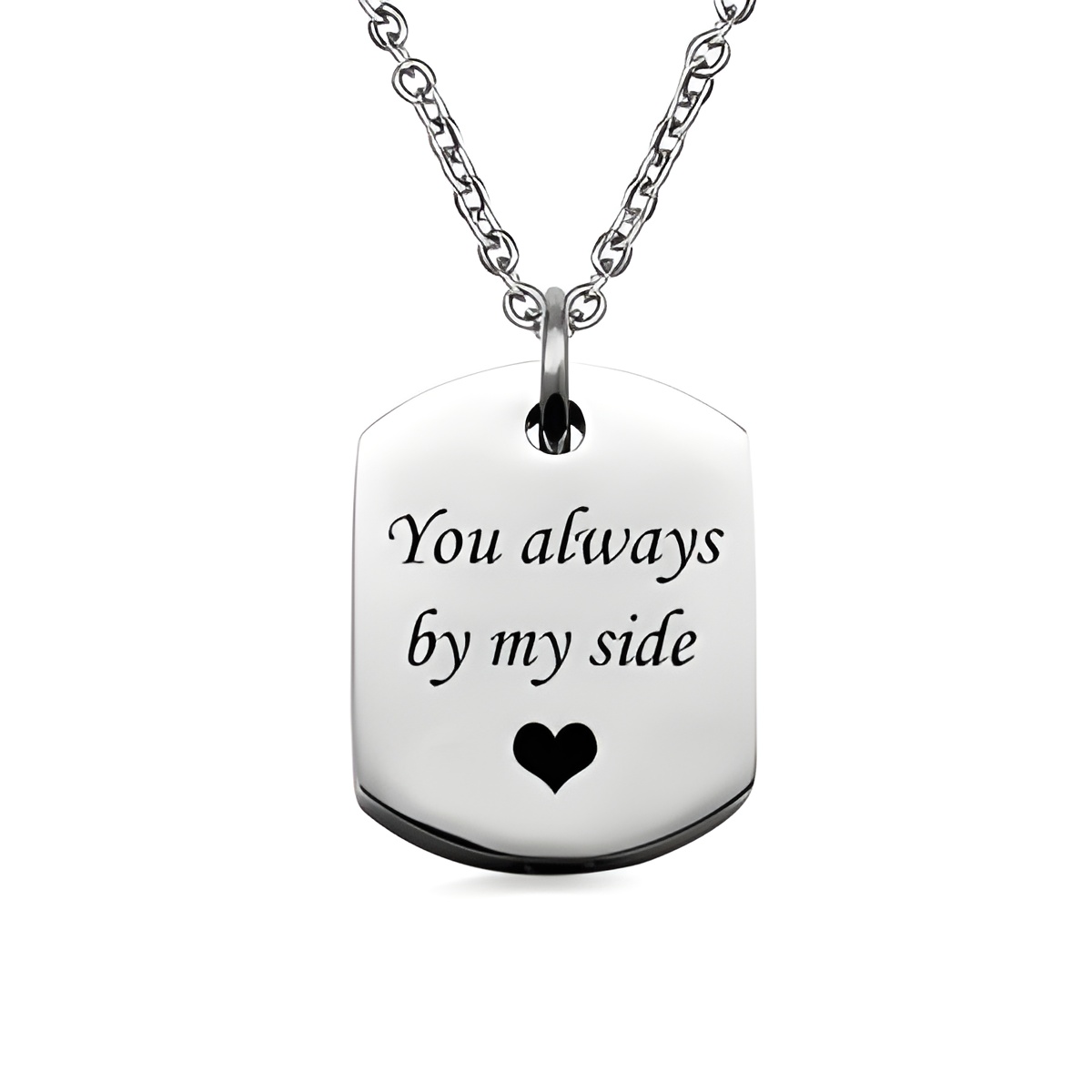 Engraved cremation urn necklace for cherished remembrance