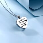 Hold Their Memory Close – Heart-Shaped Memorial Ash Necklace – A Tender Keepsake for Cherished Loved Ones - Image 2