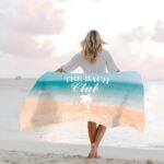 Celebrate Coastal Memories – Custom Beach Towel for Bachelorette Bliss – A Cherished Keepsake for Her - Image 2