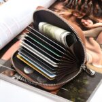 Carry Encouragement Close – Engraved Leather Card Holder Wallet – A Thoughtful Keepsake for Your Child - Image 8