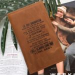 Carry Confidence and Care – Engraved Genuine Leather RFID Wallet – For Him or Her, A Thoughtful Everyday Companion - Image 2